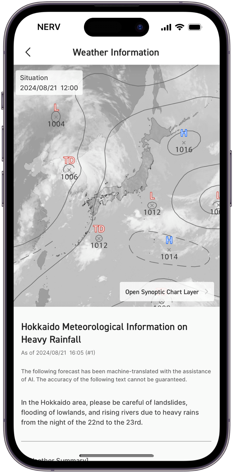 Weather Information